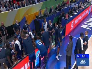 男篮世界杯 意大利VS美国 20230905（管维佳、季孟年）海报