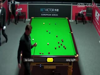 斯诺克 肖国栋4-5阿什利·赫吉尔 20230824海报