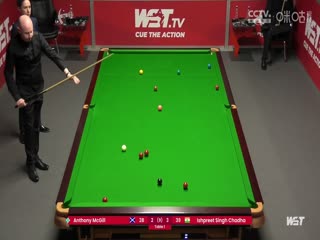 斯诺克 安东尼·麦克吉尔4-5伊什普雷特·辛格·查达 20230903海报