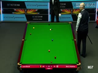 斯诺克 巴里·霍金斯5-4卢卡·布雷塞尔 20230825海报