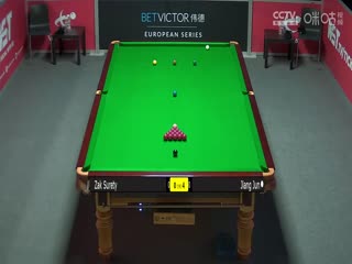 斯诺克 江俊4-5扎克·苏尔蒂 20230823海报