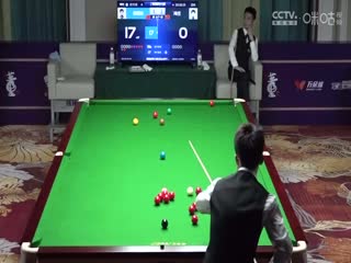 斯诺克 谢金桃4-1冯煜 20230518海报