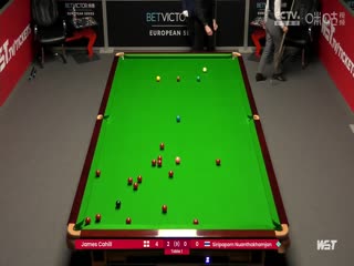 斯诺克 詹姆斯·卡希尔5-0Baipat Siripaporn 20230727海报