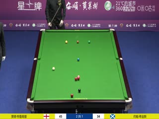 斯诺克 约翰·希金斯1-5特鲁姆普 20230805海报