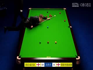 斯诺克 凯伦·威尔逊3-4特鲁姆普 20230805海报