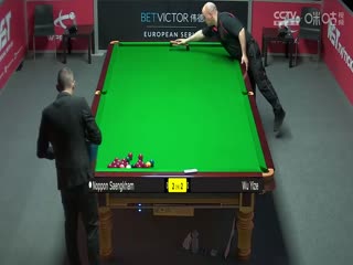 斯诺克 吴宜泽2-5诺鹏·桑坎姆 20230824海报