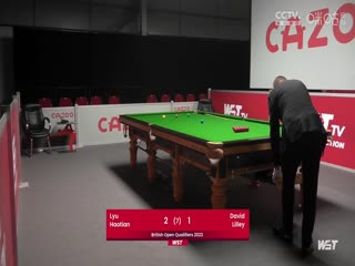 斯诺克 大卫·利利1-4吕昊天 20230818海报