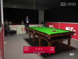 斯诺克 维克多·萨基斯0-4马修·史蒂文斯 20230818海报