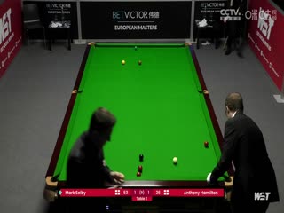 斯诺克 安东尼·汉密尔顿1-5马克·塞尔比 20230824海报