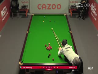 斯诺克 肖国栋4-2傅家俊 20230819海报