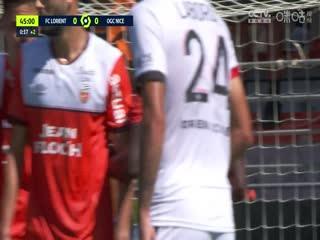 法甲 洛里昂vs尼斯 20230820海报