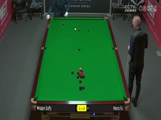 斯诺克 亚当·达菲5-4傅家俊 20230729海报