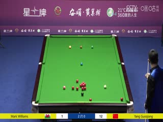 斯诺克 2023CBSA中国职业斯诺克巡回赛 Day1一号桌回放：杨国强0-4马克·威廉姆斯 20230801海报
