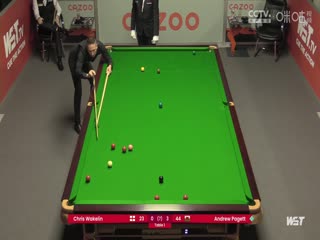 斯诺克 克里斯·沃克林4-3安德鲁·帕吉特 20230816海报