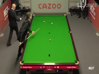 斯诺克 弗盖里•奥布莱恩4-1安德烈斯•彼得洛夫 20230814海报