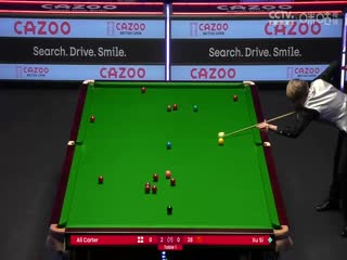 斯诺克 徐思0-4阿里·卡特 20230926（李照）海报