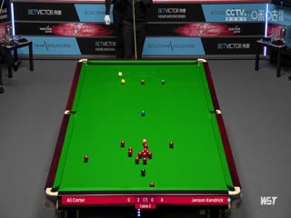 斯诺克 肯德里克0-4阿里·卡特 20231005海报