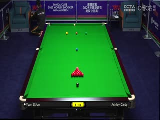 斯诺克 阿什利·卡蒂2-5袁思俊 20231011海报