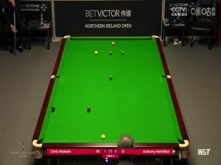 斯诺克 克里斯·沃克林4-0安东尼·汉密尔顿 20231018海报