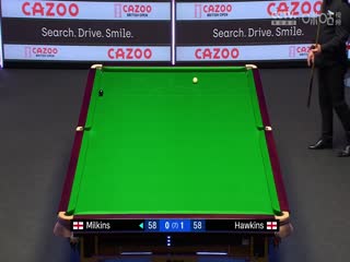 斯诺克 罗伯特·米尔金斯1-4巴里·霍金斯 20230926海报