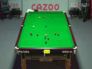 斯诺克 肖国栋4-1林杉峰 20230928海报