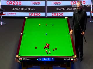 斯诺克 马克·威廉姆斯6-3侯赛因·瓦菲 20230930（刘昕）海报