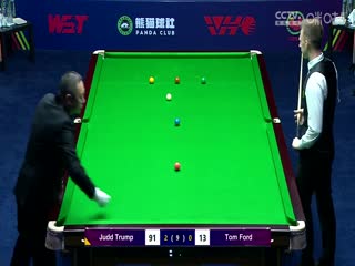 斯诺克 汤姆·福德0-5贾德·特鲁姆普 20231013海报