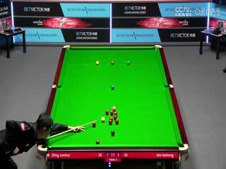 斯诺克 丁俊晖4-3马海龙 20231002海报