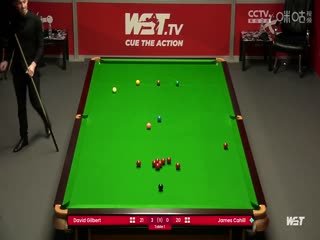 斯诺克 大卫·吉尔伯特6-0詹姆斯·卡希尔 20230919海报