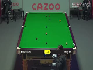 斯诺克 彭奕淞1-4马克·威廉姆斯 20230925（李照）海报