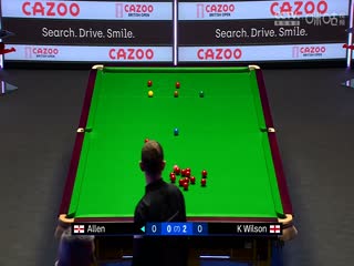斯诺克 凯伦·威尔逊4-0马克·艾伦 20230927海报