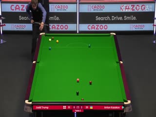 斯诺克 安东·卡扎科夫2-4贾德·特鲁姆普 20230925海报