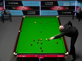 斯诺克 约翰·希金斯4-3傅家俊 20231002（黑8）海报