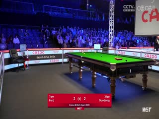 斯诺克 汤姆·福德3-5肖国栋 20230929（李照）海报