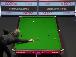 斯诺克 詹姆·克拉克1-4尼尔·罗伯逊 20230925海报