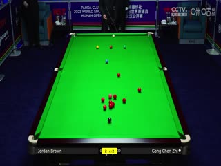 斯诺克 乔丹·布朗3-5巩晨智 20231010海报