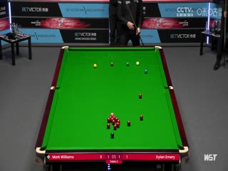 斯诺克 马克·威廉姆斯4-2迪伦·埃莫里 20231005海报