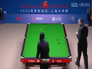 斯诺克 罗尼·奥沙利文11-9卢卡·布雷切尔 20230917（李照）（下）海报