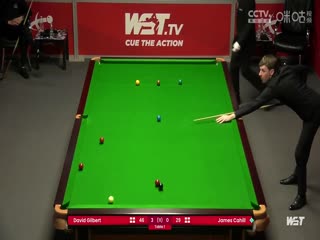 斯诺克 大卫·吉尔伯特6-0詹姆斯·卡希尔 20230919（李照）海报