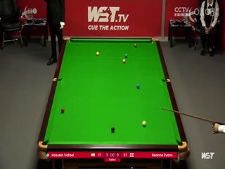 斯诺克 侯赛因·瓦菲6-1瑞安·埃文斯 20230920海报