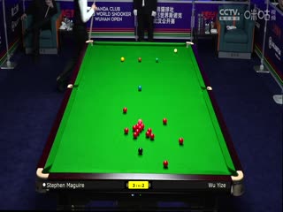 斯诺克 斯蒂芬·马奎尔4-5吴宜泽 20231012海报