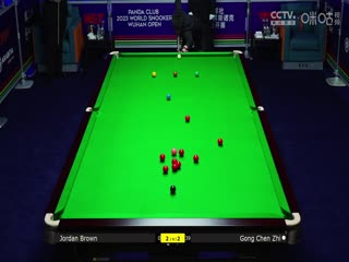 斯诺克 乔丹·布朗3-5巩晨智(李照) 20231010海报