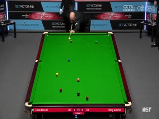 斯诺克 丁俊晖4-3布雷切尔 20231005海报