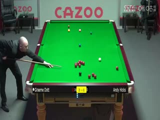 斯诺克 安迪·希克斯2-4格雷姆·多特 20230926海报