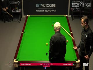 斯诺克 斯图尔特·宾汉姆4-3阿什利·赫吉尔 20231020海报