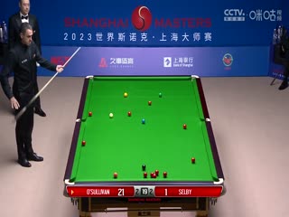 斯诺克 罗尼·奥沙利文4-5马克·塞尔比 20230915（李照）（上）海报