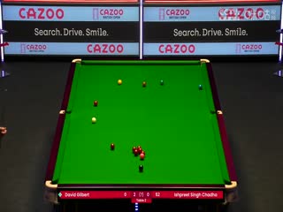 斯诺克 吉尔伯特4-1查达 20230928海报