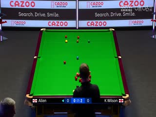 斯诺克 凯伦·威尔逊4-0马克·艾伦 20230927（李照）海报
