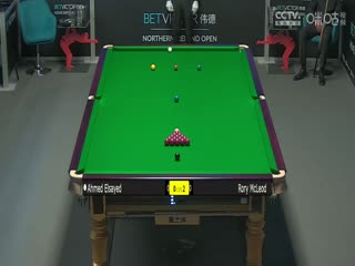 斯诺克 罗里·麦克劳德0-4艾哈迈德·埃尔赛义德 20231022海报