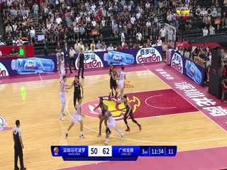 CBA常规赛第6轮 深圳马可波罗VS广州龙狮 20231104（李嘉伟）海报